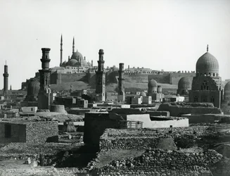 Zitadelle und Gräber der Kalifen, Kairo, ca. 1880